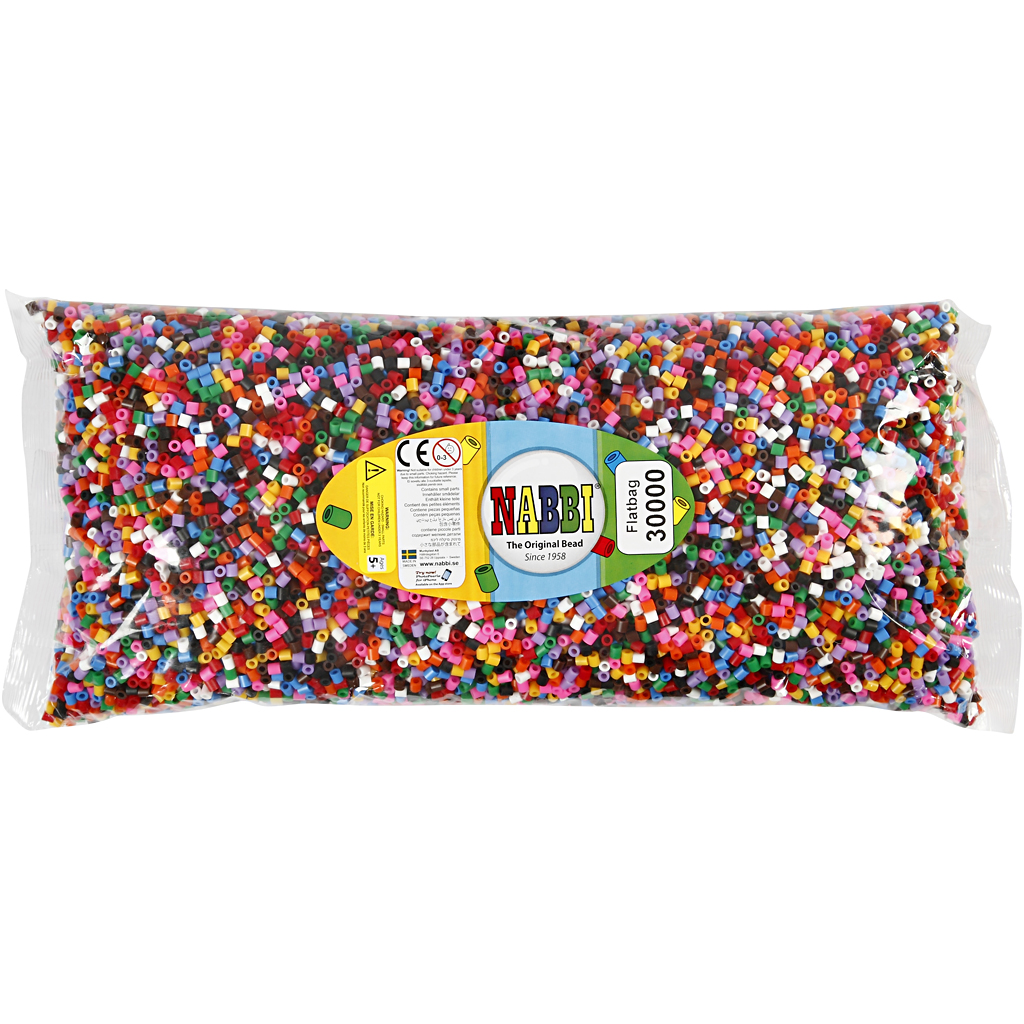 Rørperler Creativ Company Størrelse 5x5 mm Hullstr 2,5 mm Medium