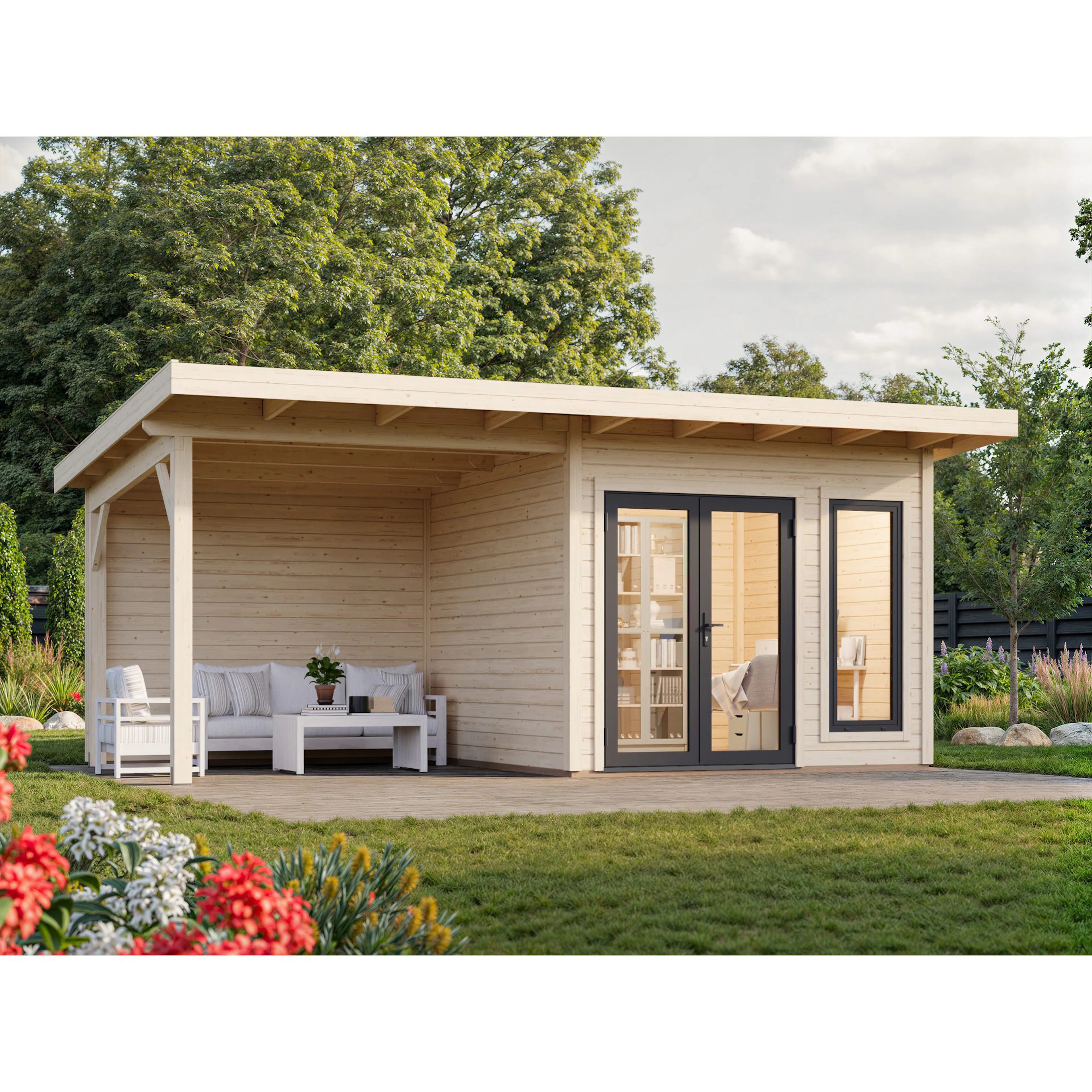 Hagestue Palmako Aurelia 17,2 m² (inv. 16,3 m²)