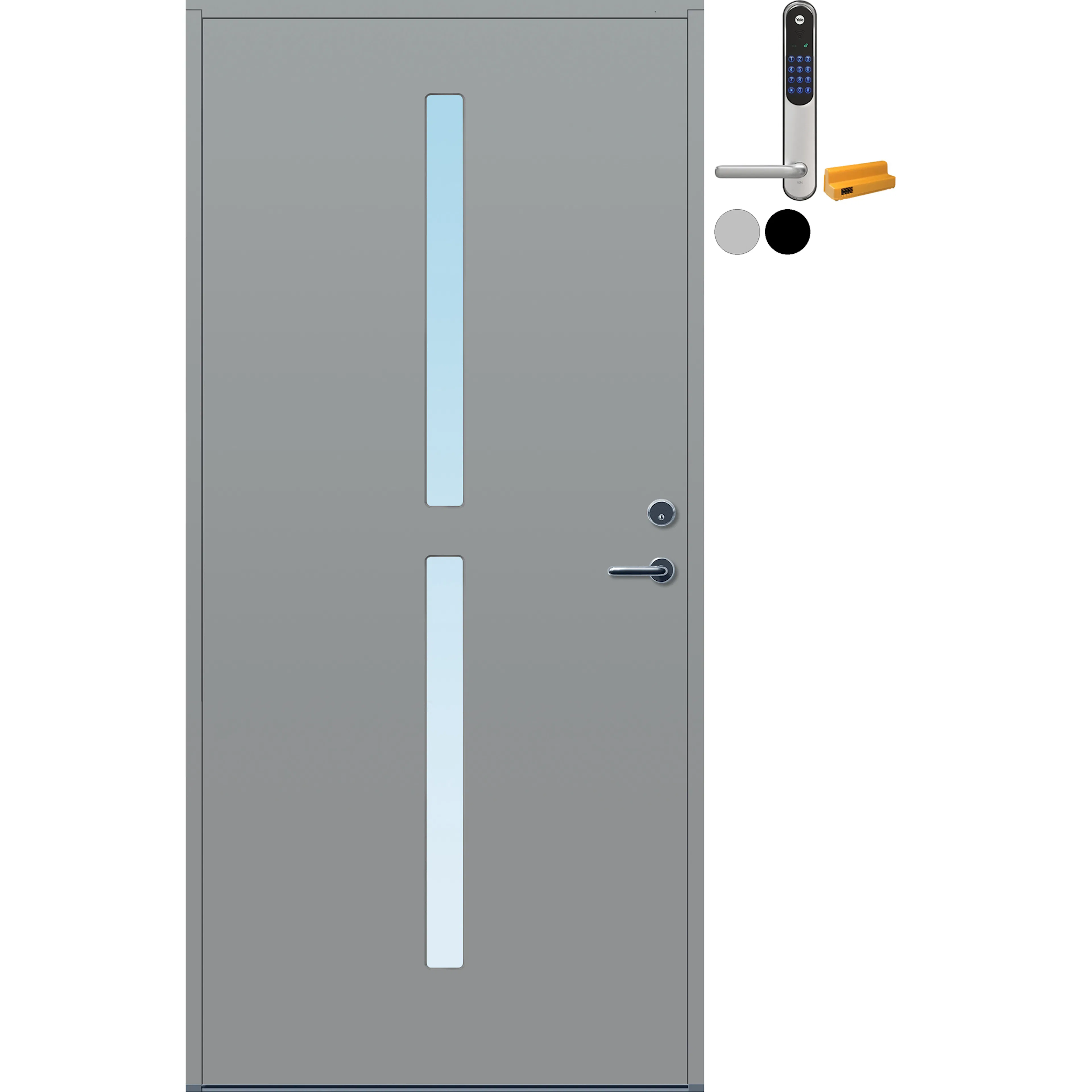 NCS S-3502-B, Lys Grå