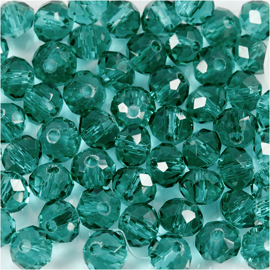 Facettperler Creativ Company Hull Str 1 mm 45 stk/1 Pk