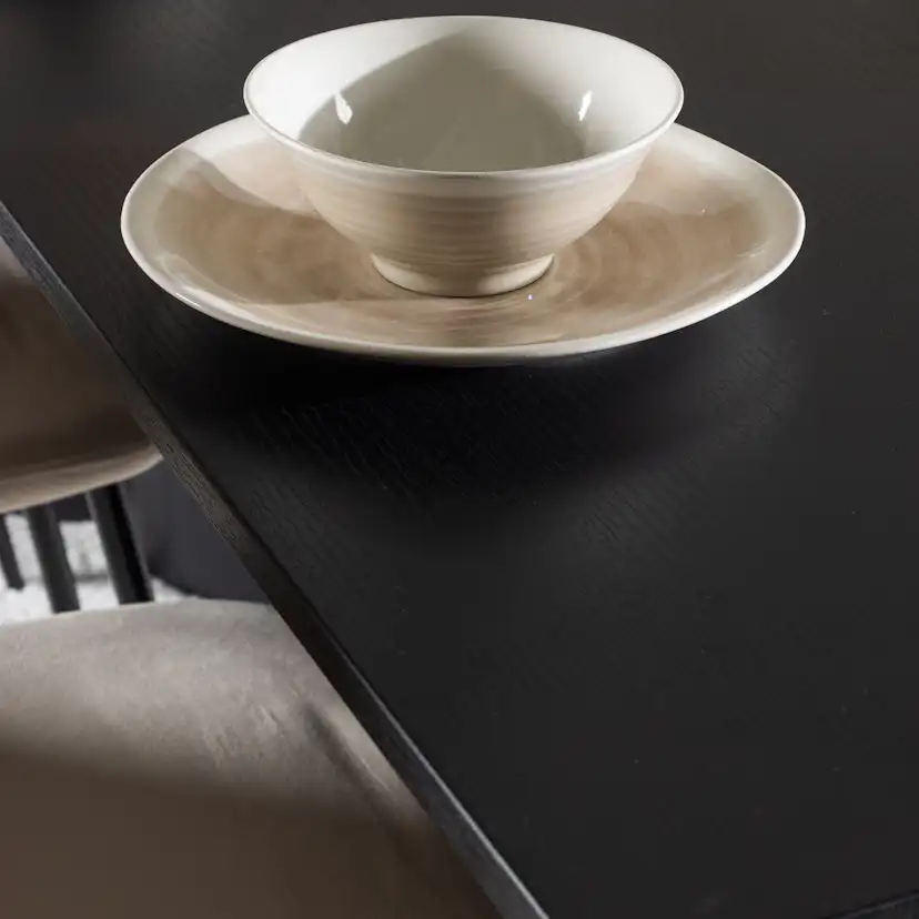 Spisegruppe Venture Home Olivia 210 med 6 stk Polar Stoler Fløyel