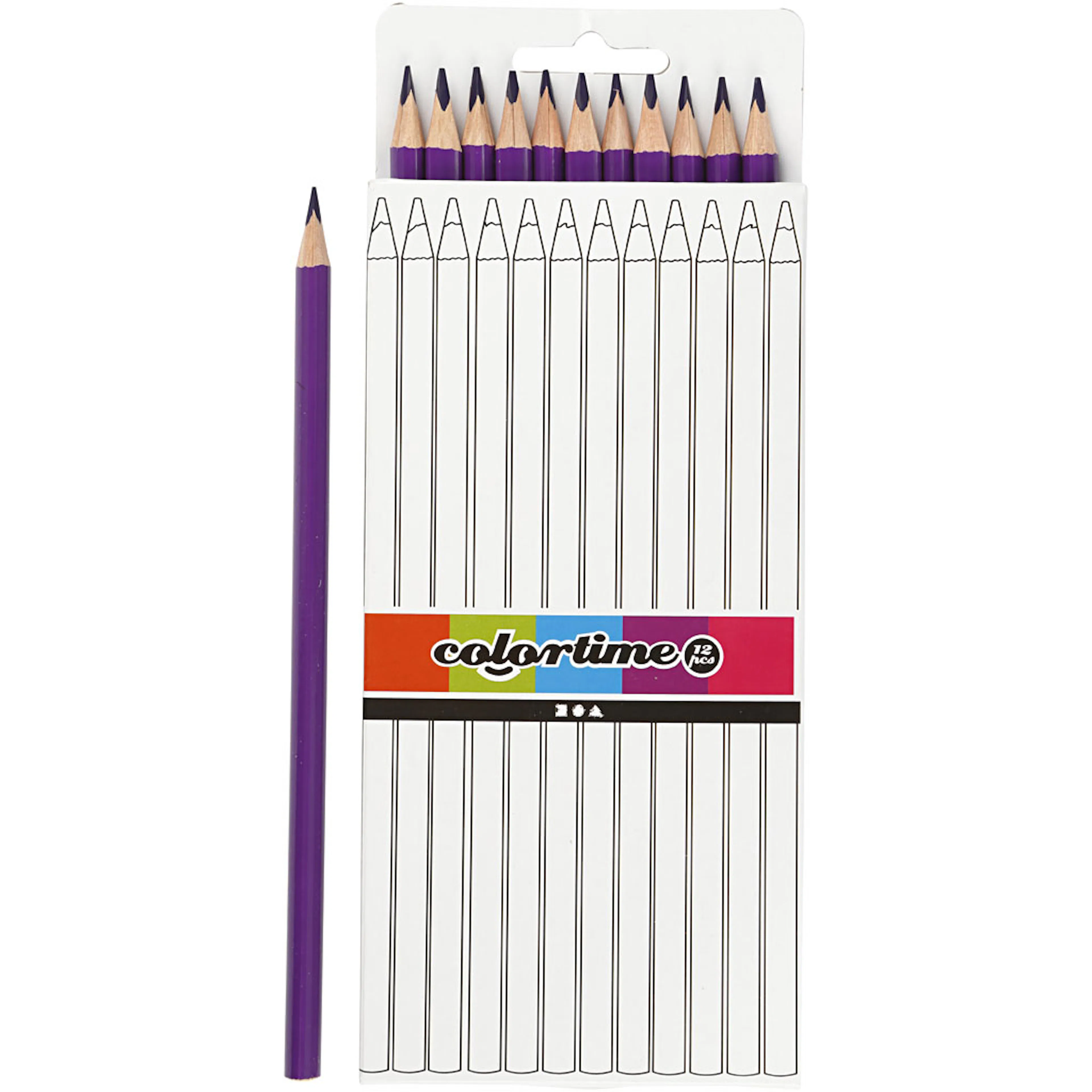 Fargeblyanter Creativ Company Colortime Kjerne 3 mm 12 stk/1 Pk