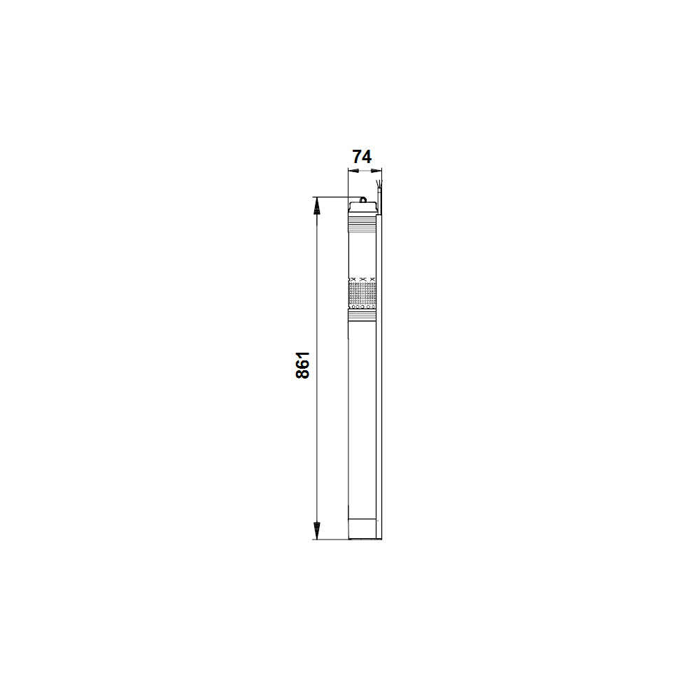 Dybdegrunnspumpe Grundfos SQE2