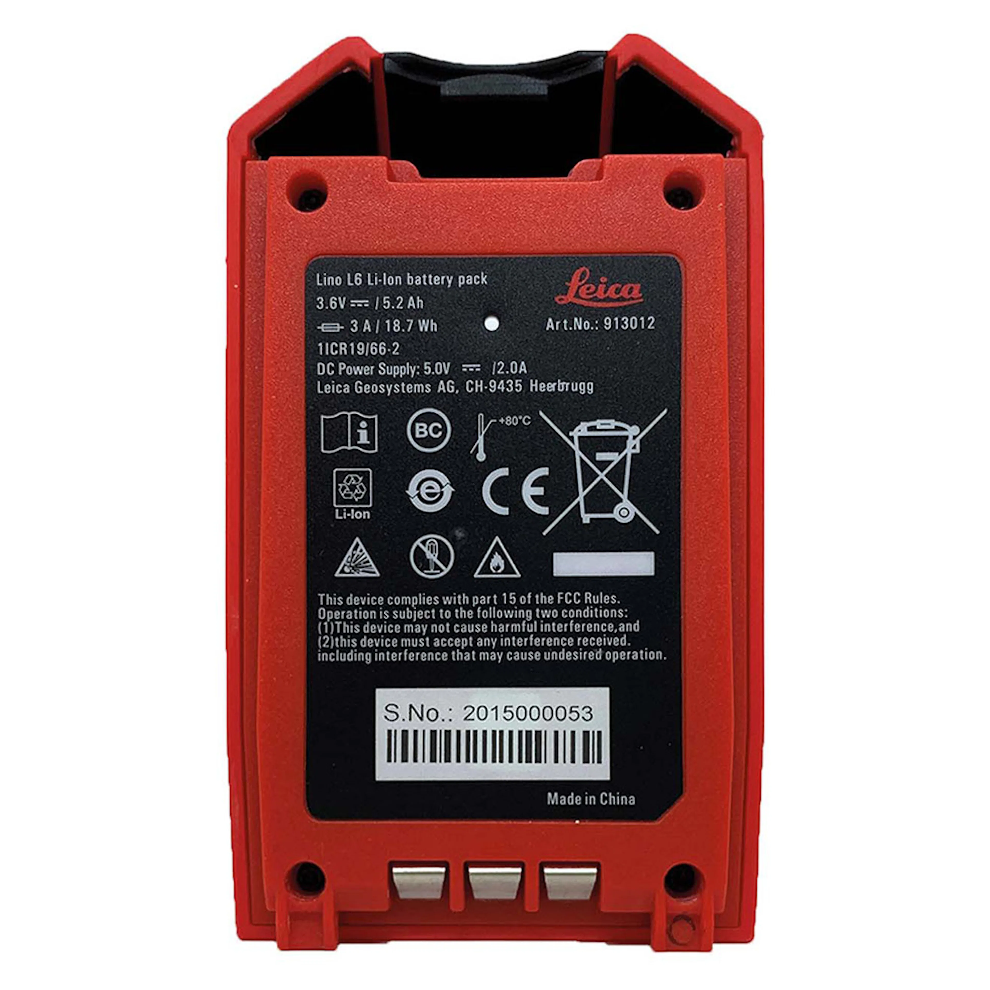 Batteri Leica Lino L6R & L6G Li-ion