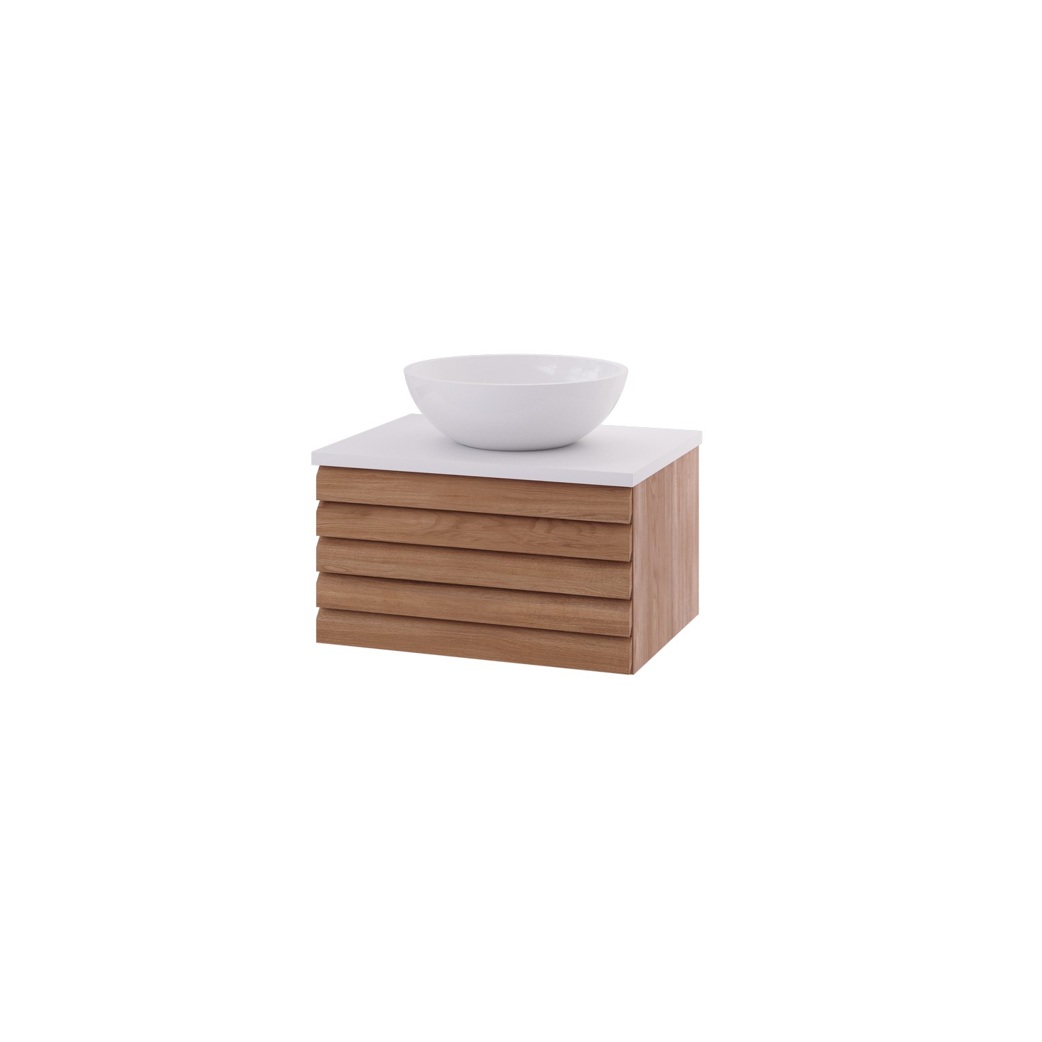 Servantskap Linn Bad Selma 60 cm 1 skuff Eikestav