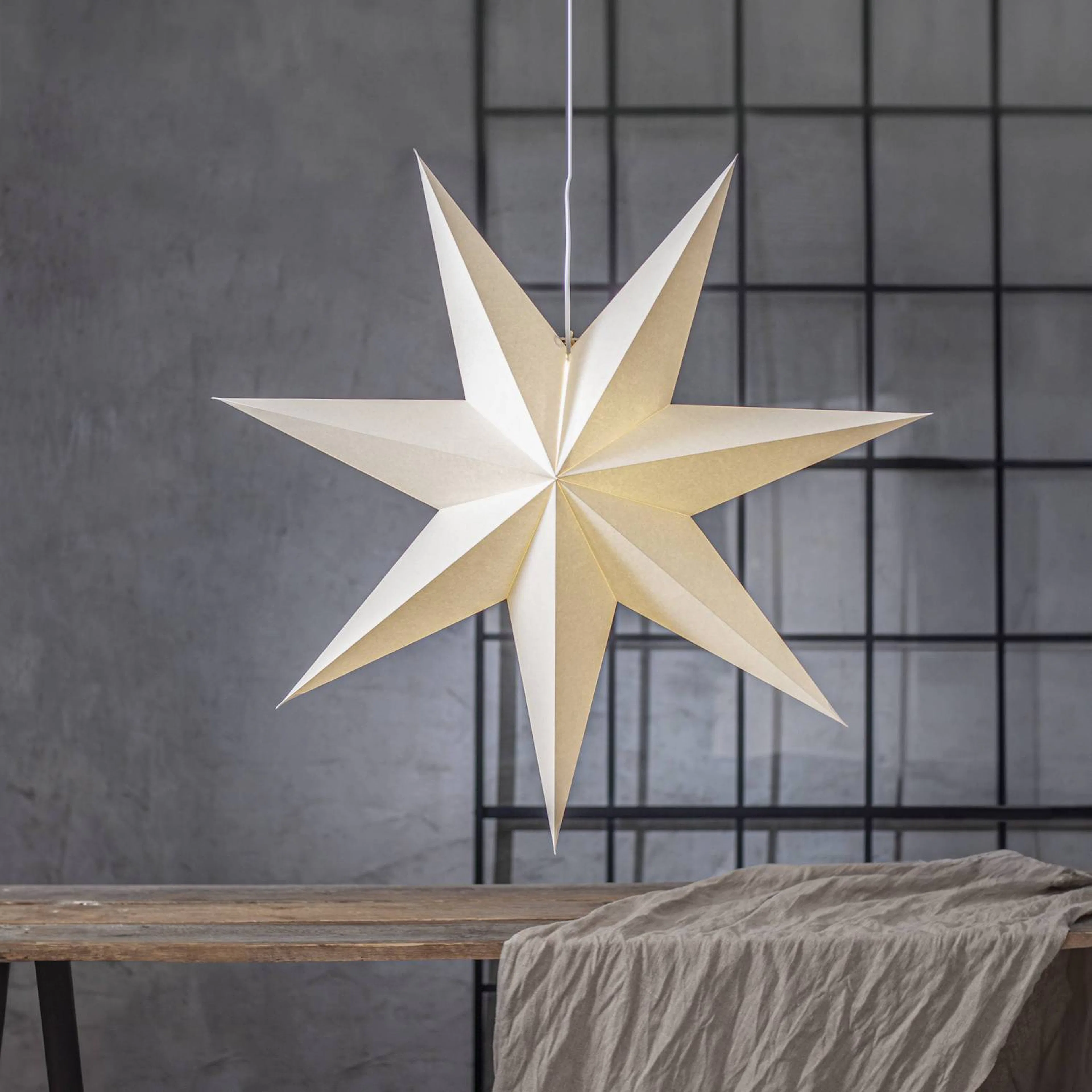 Adventstjerne Star Trading Plain Papirstjerne 90 cm