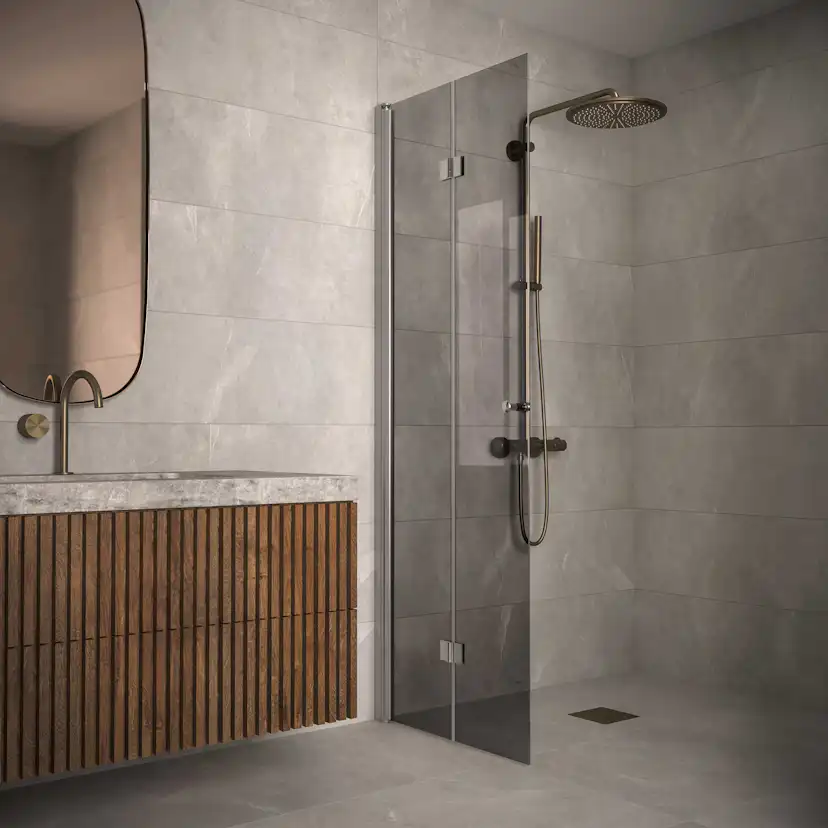 Dusjdør Hietakari Classic 103 Foldbar