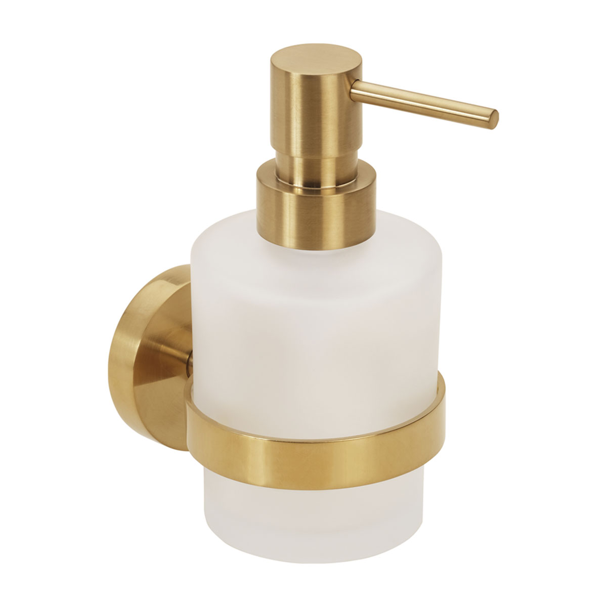 Tvålpump Duschbyggarna Brass | badrum - badrumstillbehor - tvalkopp-och-tvalpump | KakelKungen