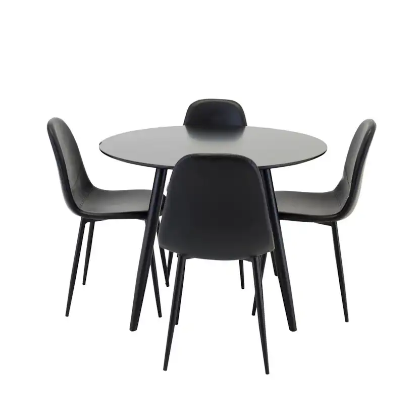 Spisegruppe Venture Home Plaza med 4stk Polar Stoler