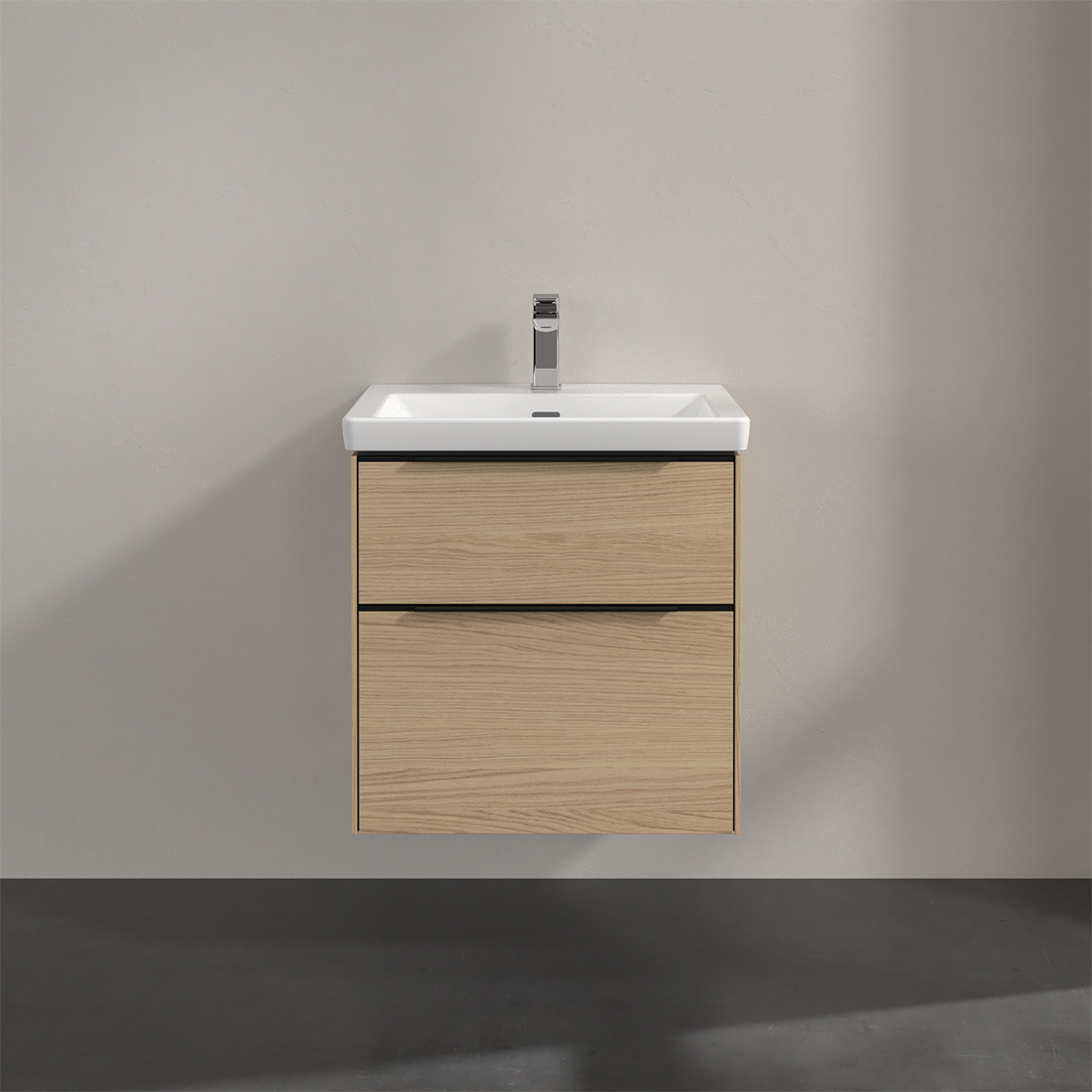 Tvättställsskåp Villeroy & Boch Subway 3.0 med 2 Lådor | badrum - badrumsmobler - tvattstallsskap-och-kommod | KakelKungen