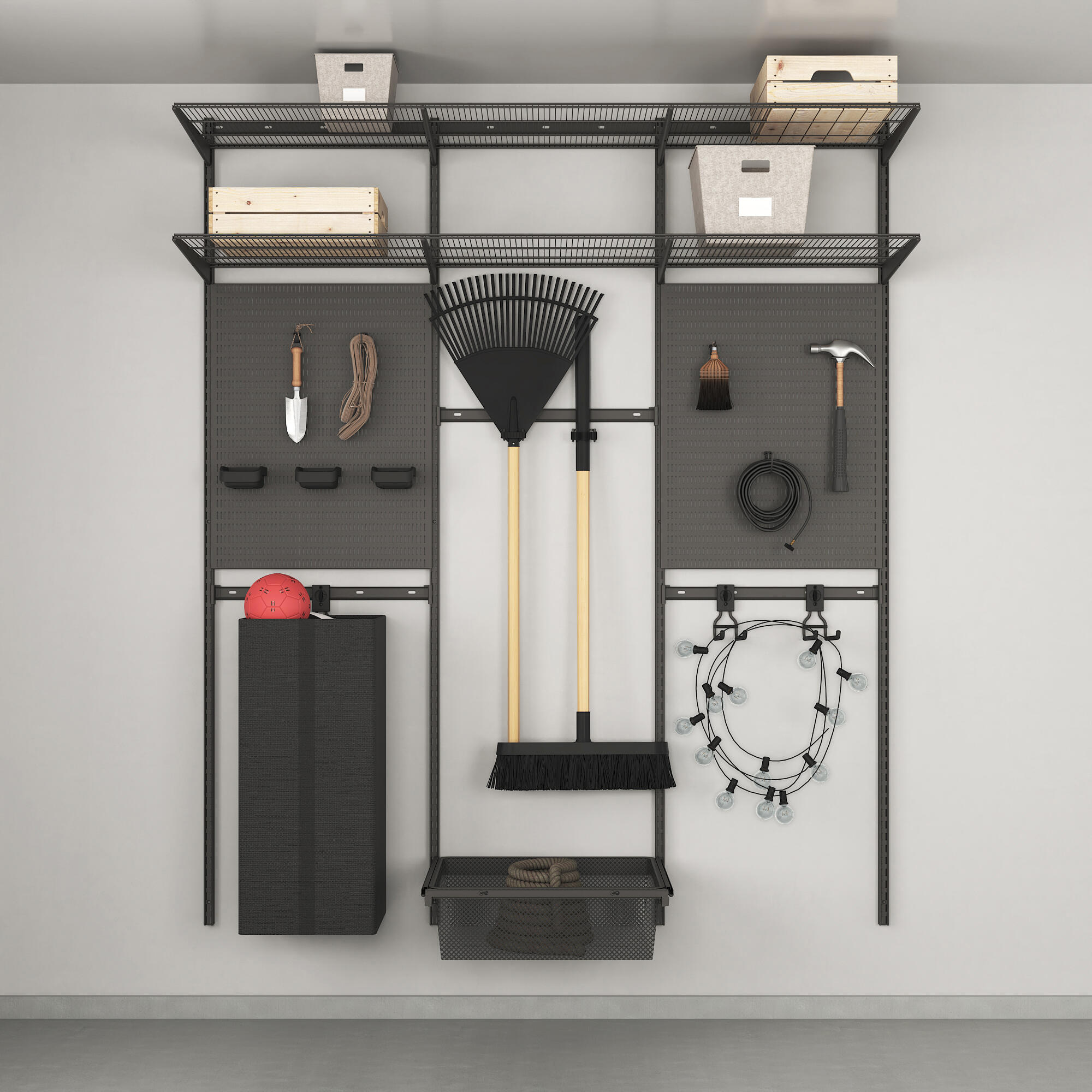 Hageoppbevaring Elfa Ready Solution 2 Garage+