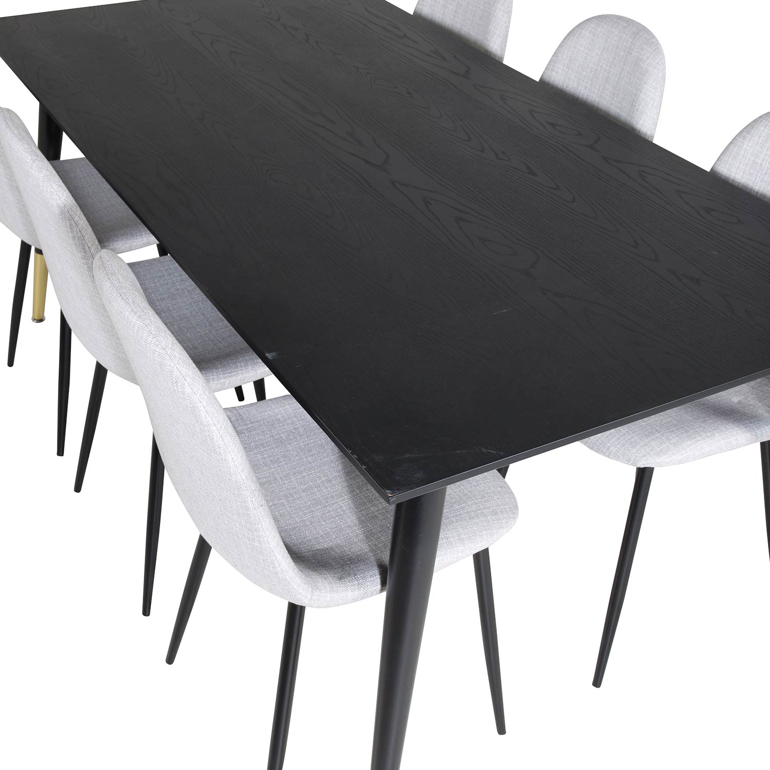Spisegruppe Venture Home Dipp med 6 Polar Stoler