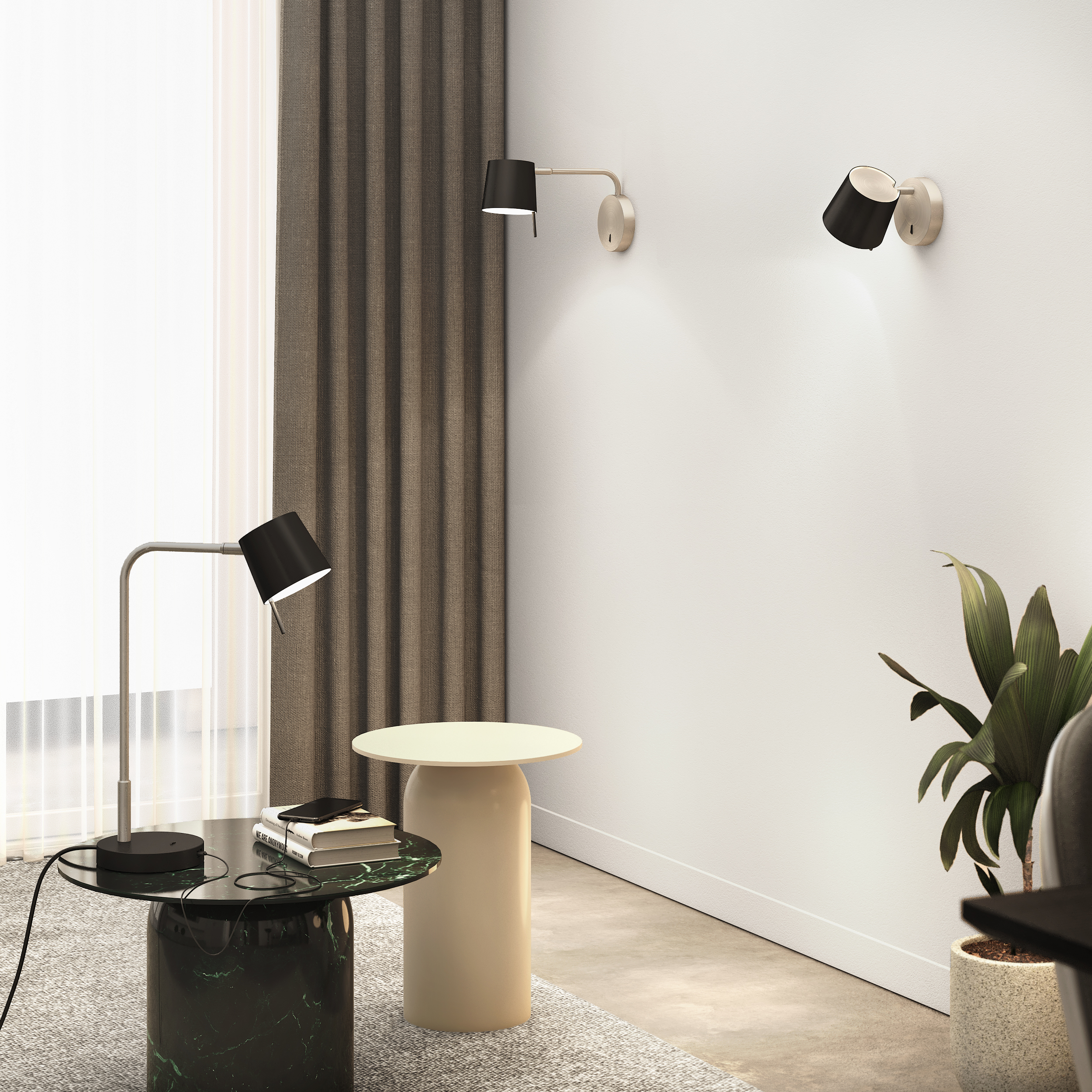 Bordlampe Astro Miura USB