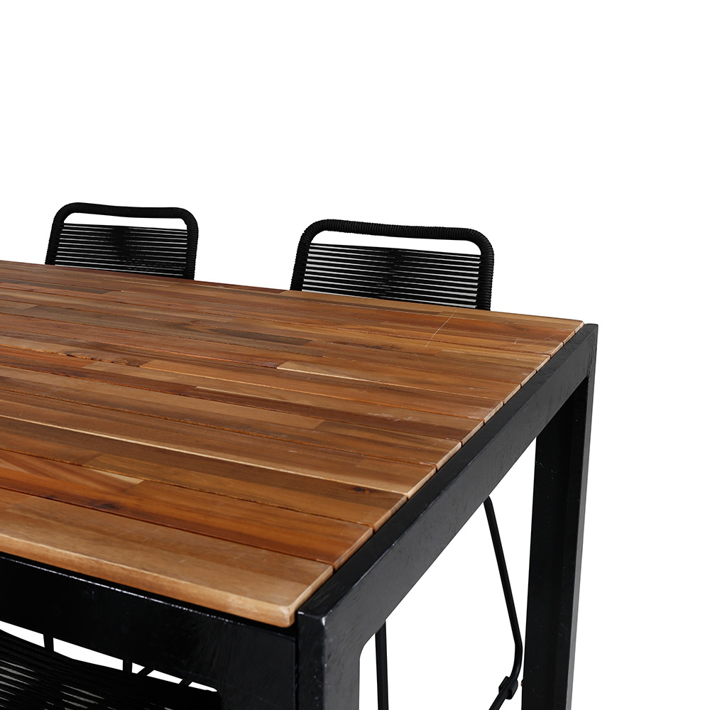 Spisegruppe Venture Home Bois med 6 Levi Stoler