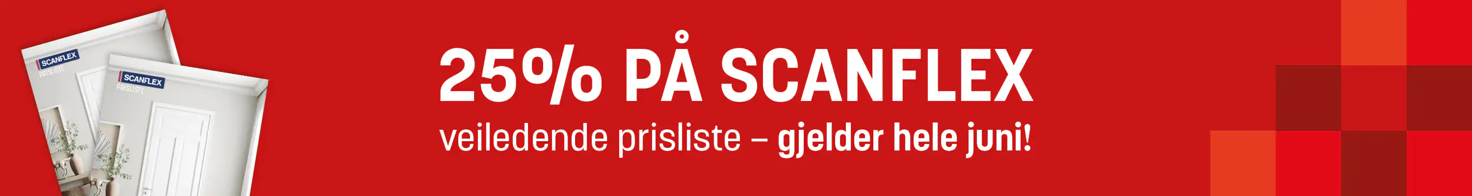 Scanflex Poly Innerdør Scanflex Skjold Furu Klarglass BxH: 80x210 (dørbladmål: 72 ...