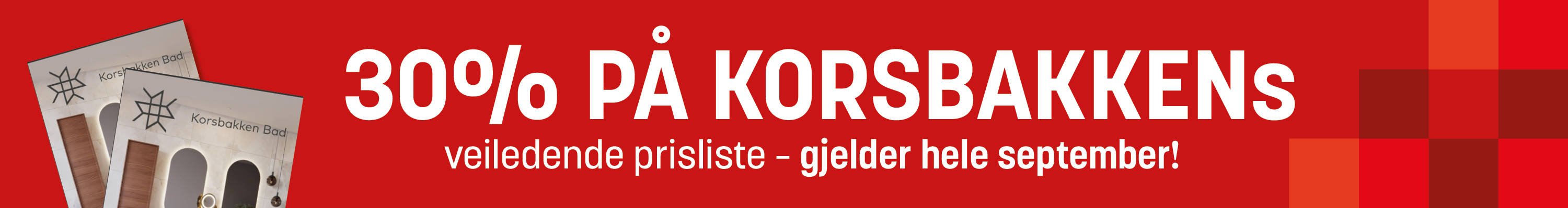 Korsbakken bad rabatt mot REK tagg + LB