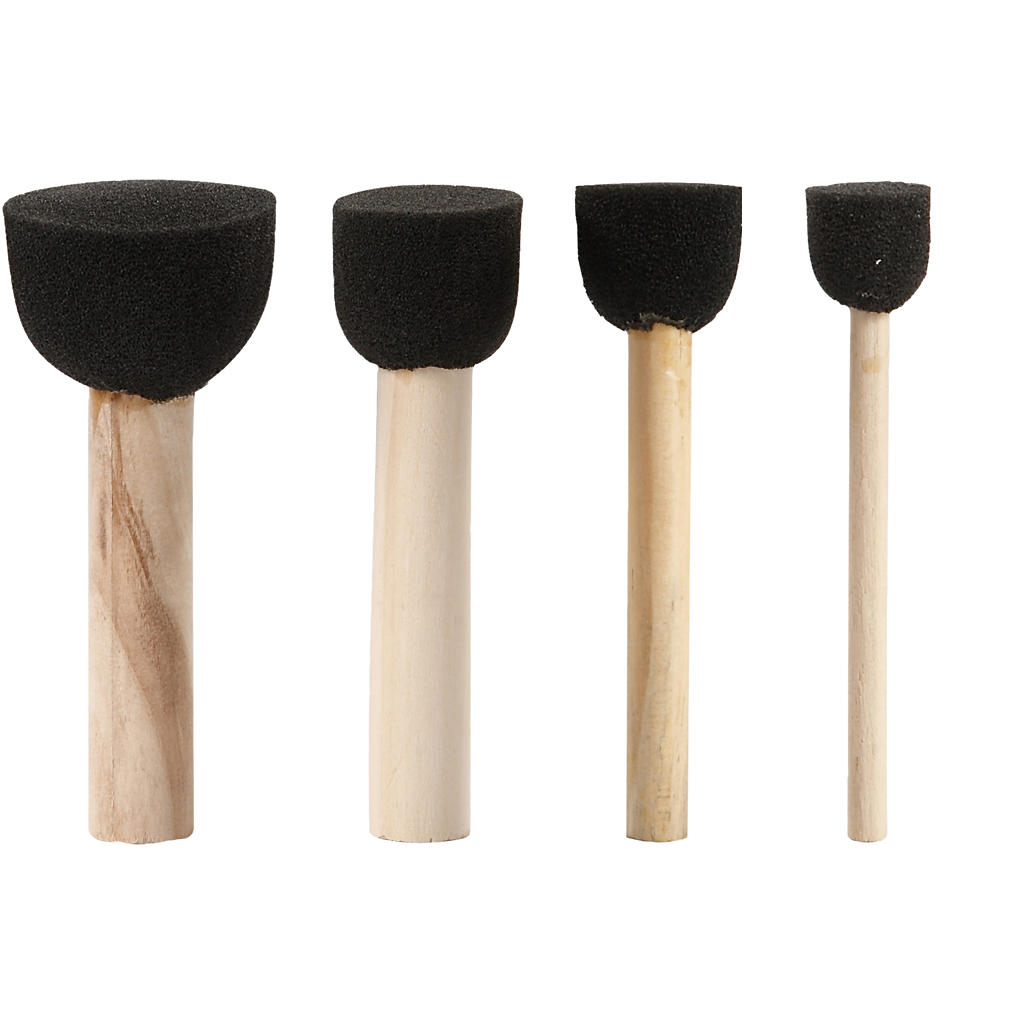 Skumpensler Creativ Company 4 Stk/1 Pk