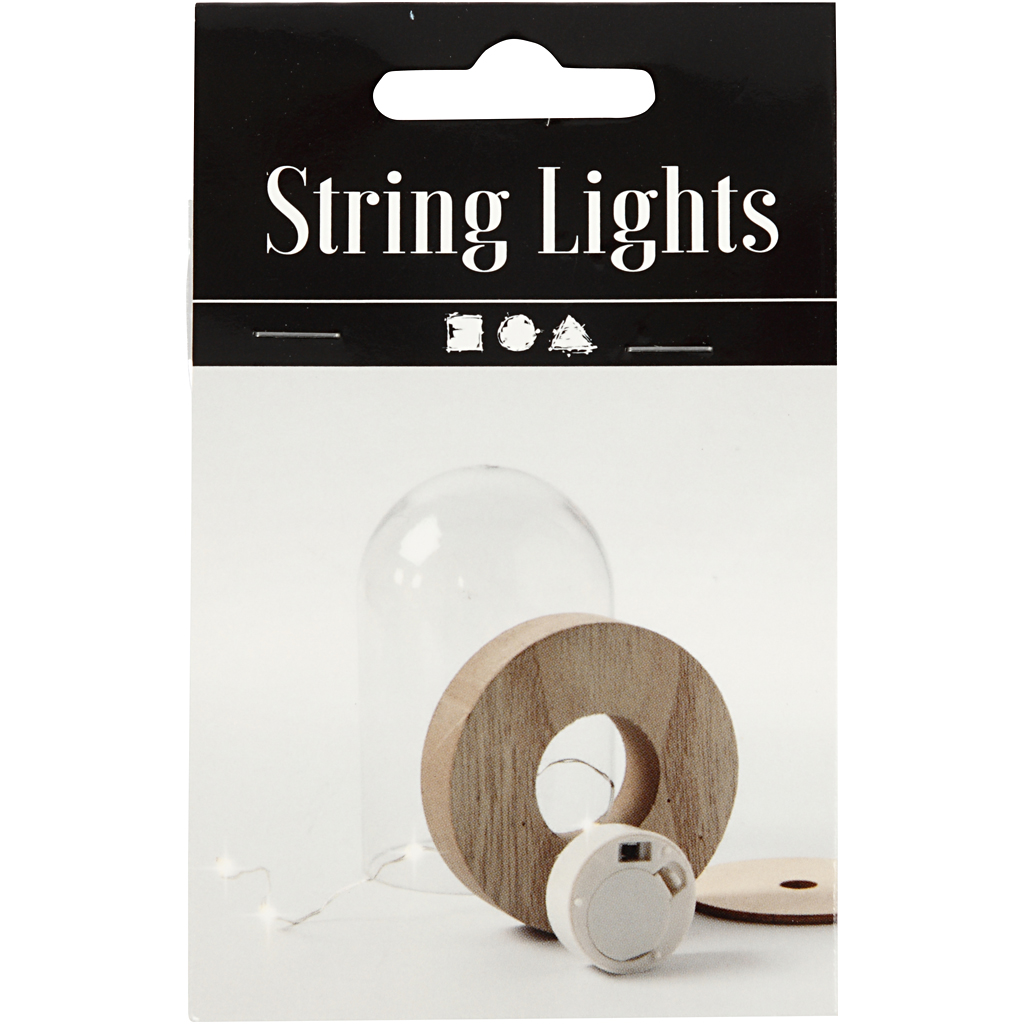 LED Lyslenke Creativ Company Sølv L27 cm 1 Stk