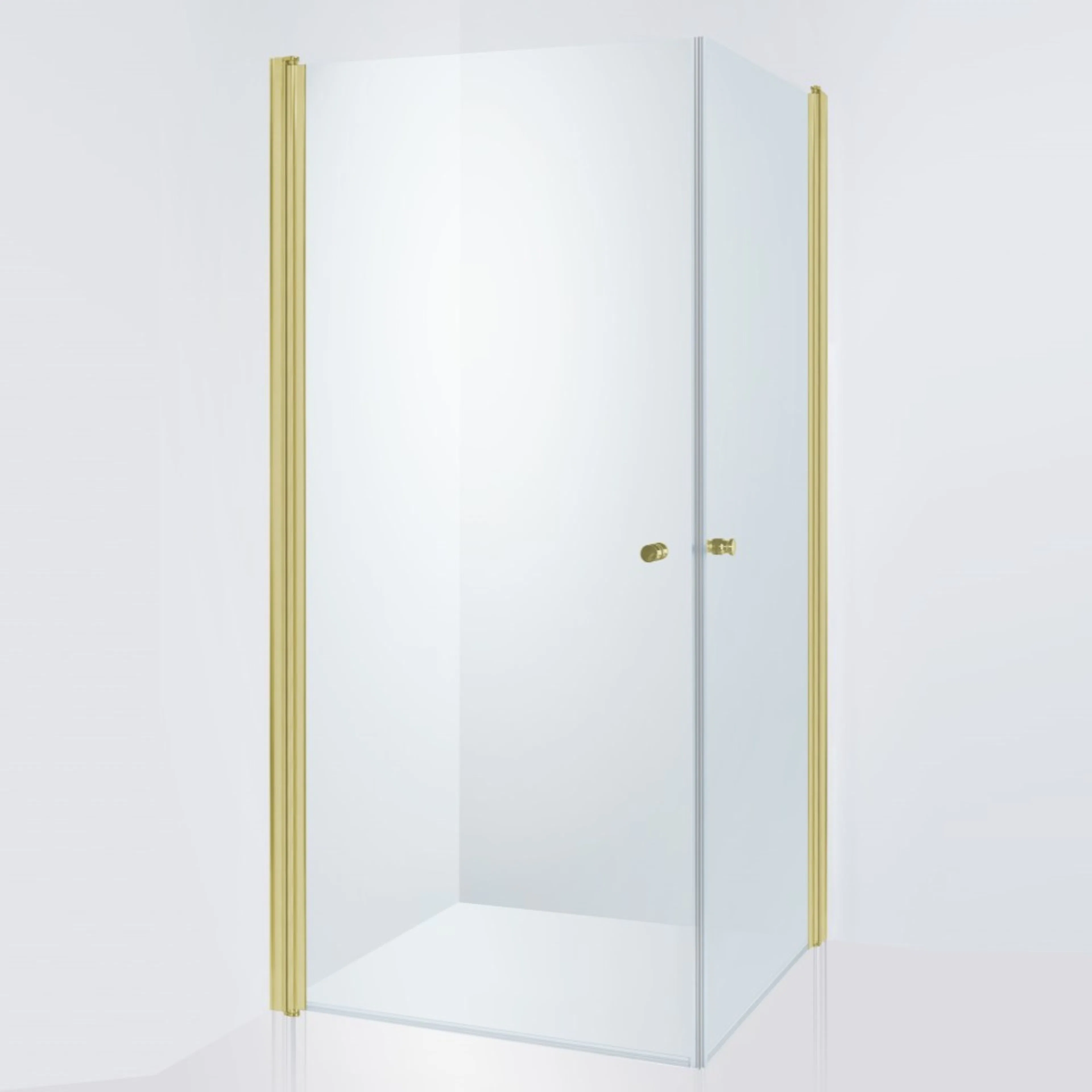 Twin DL 700x900 Guld Klarglas 700x900 mm, Guld, Klarglas