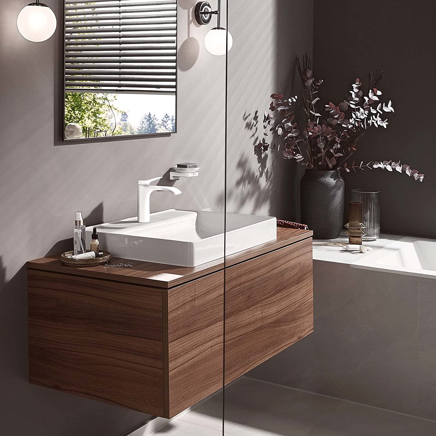 Servantbatteri Hansgrohe Vivenis 110 Waterfall