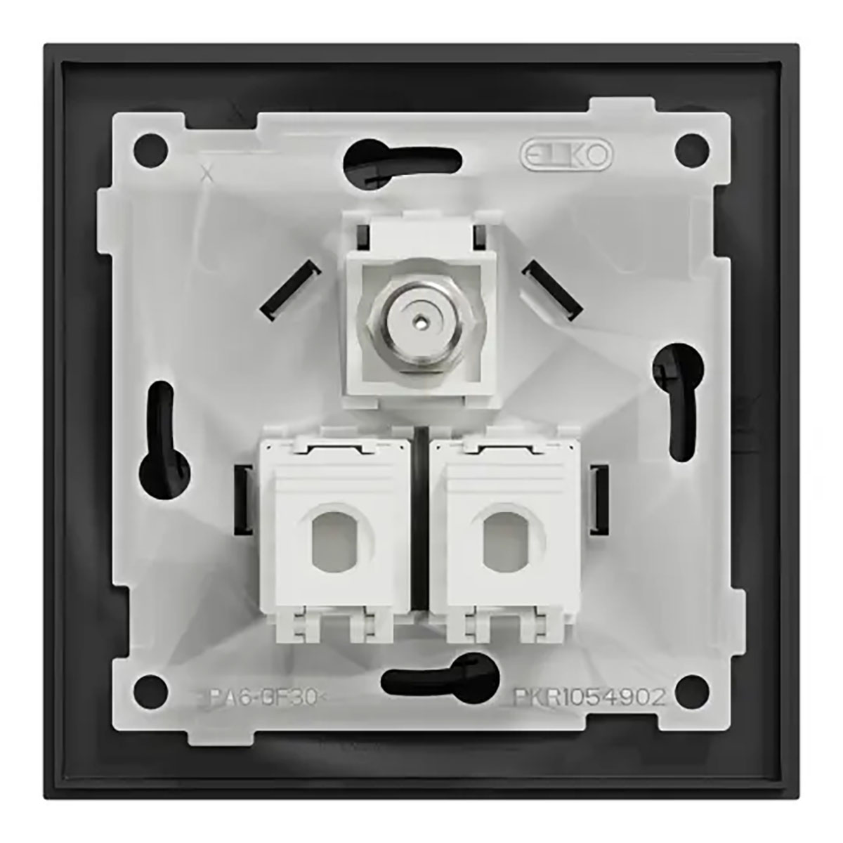Vegguttak Elko One Modularuttak Innfelt RJ45 Cat.6 UTP