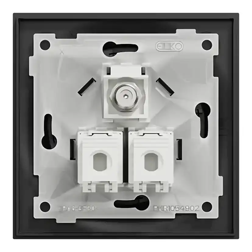 Vegguttak Elko One Modularuttak Innfelt RJ45 Cat.6 UTP