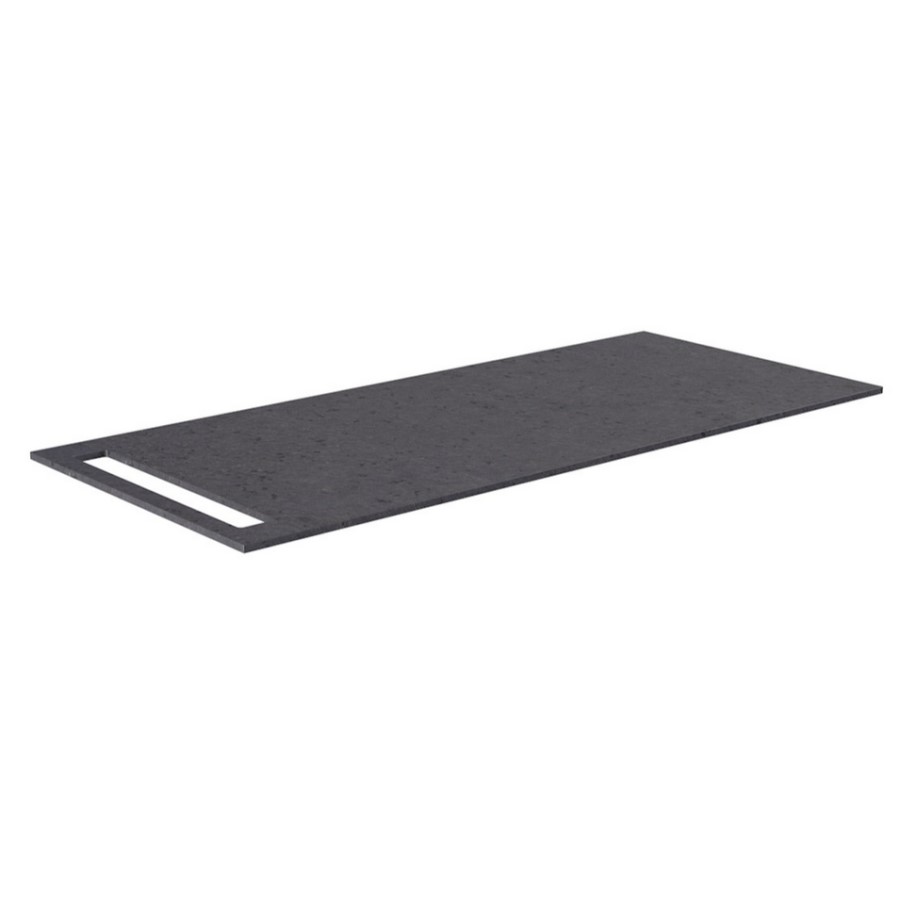 Benkeplate Korsbakken med Håndkleholder