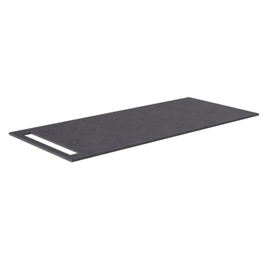 Benkeplate Korsbakken med Håndkleholder