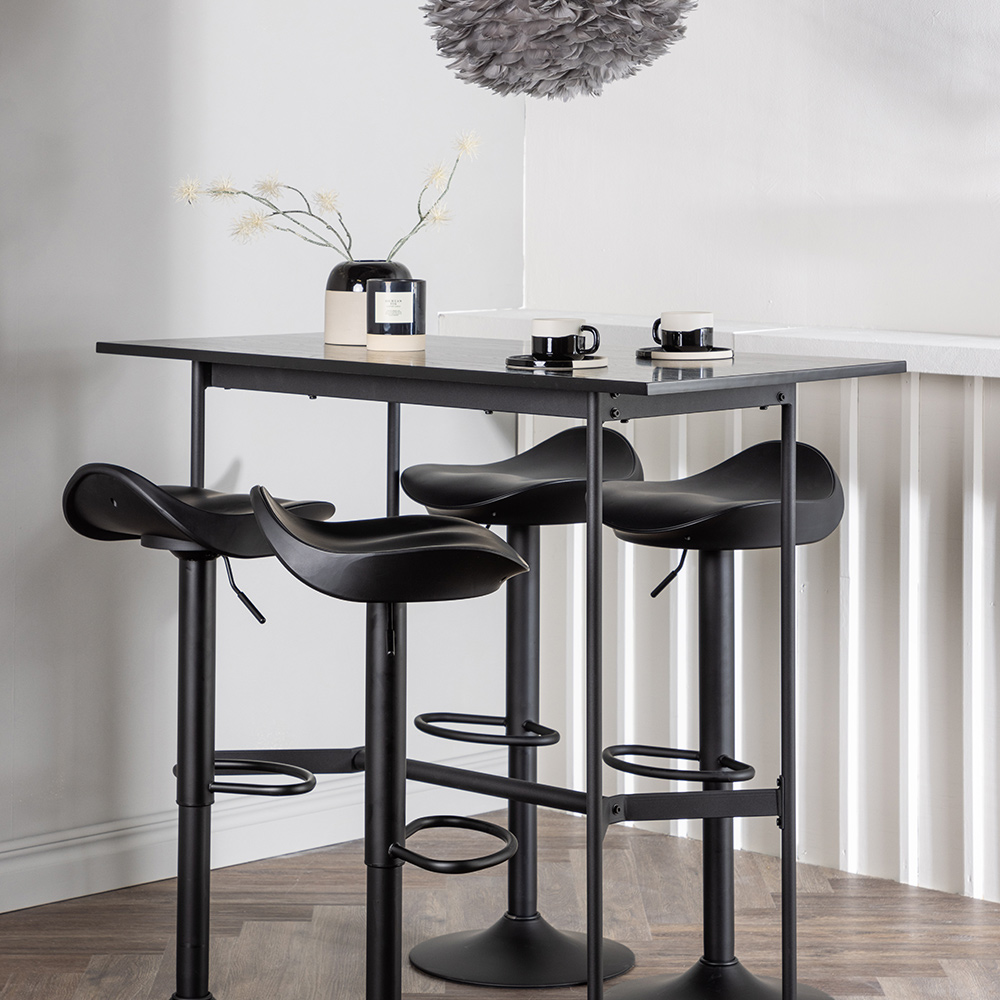 Spisegruppe Venture Home Rax med 4 stk Adesto Stoler