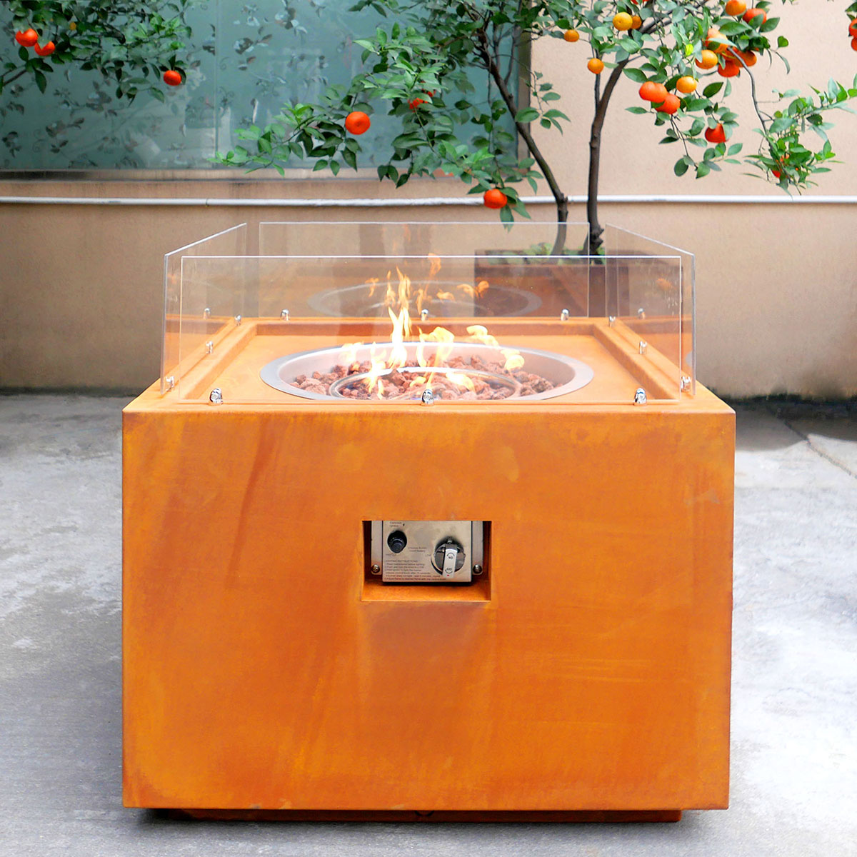 Bålpanne Lyfco Vilhelmina Cortenstål