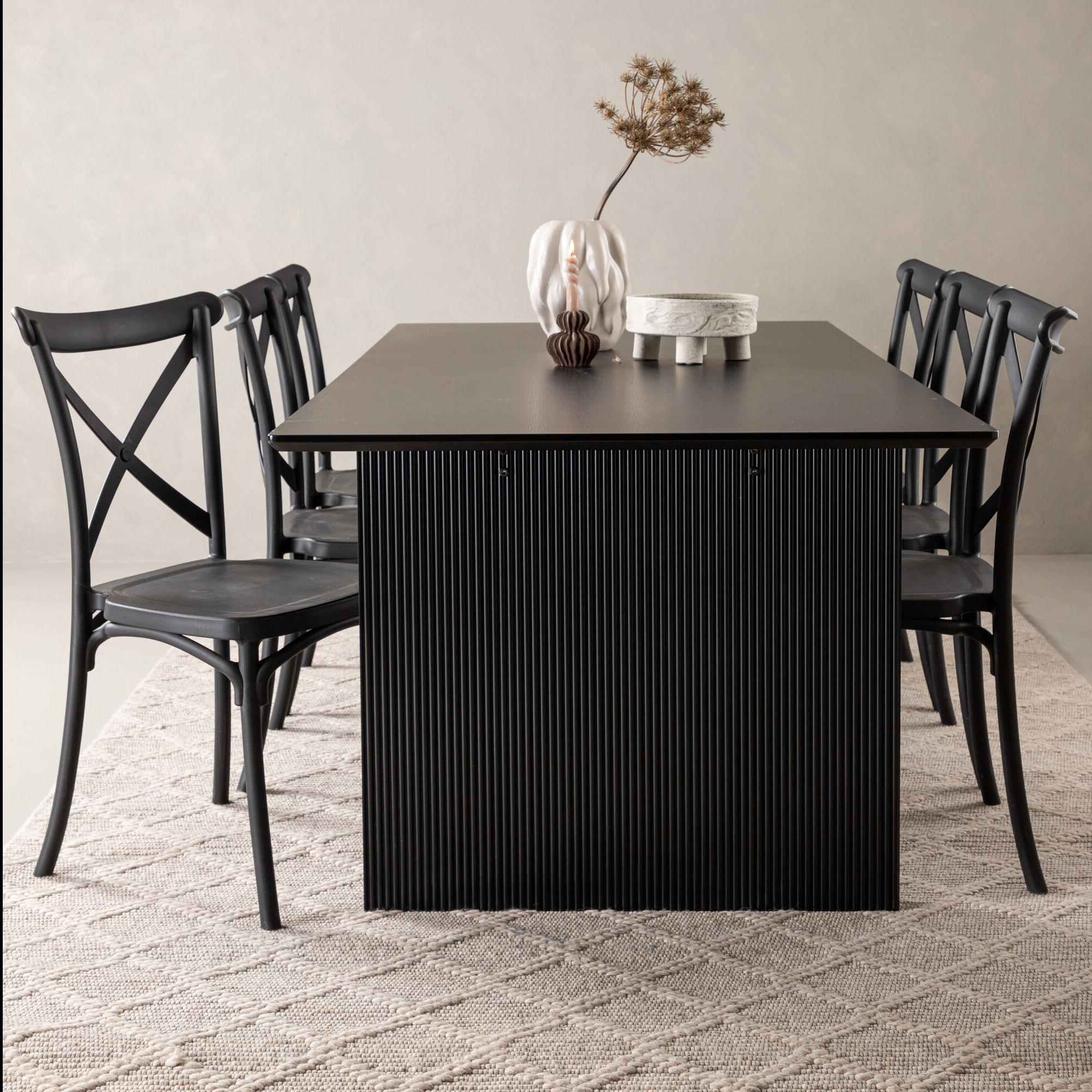 Spisegruppe Venture Home Vail med 6 Crosett Stoler