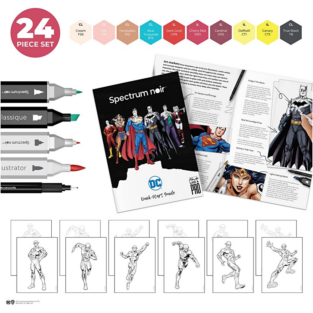 Hobbysett Creativ Company DIY Kit Illustrasjon Flash