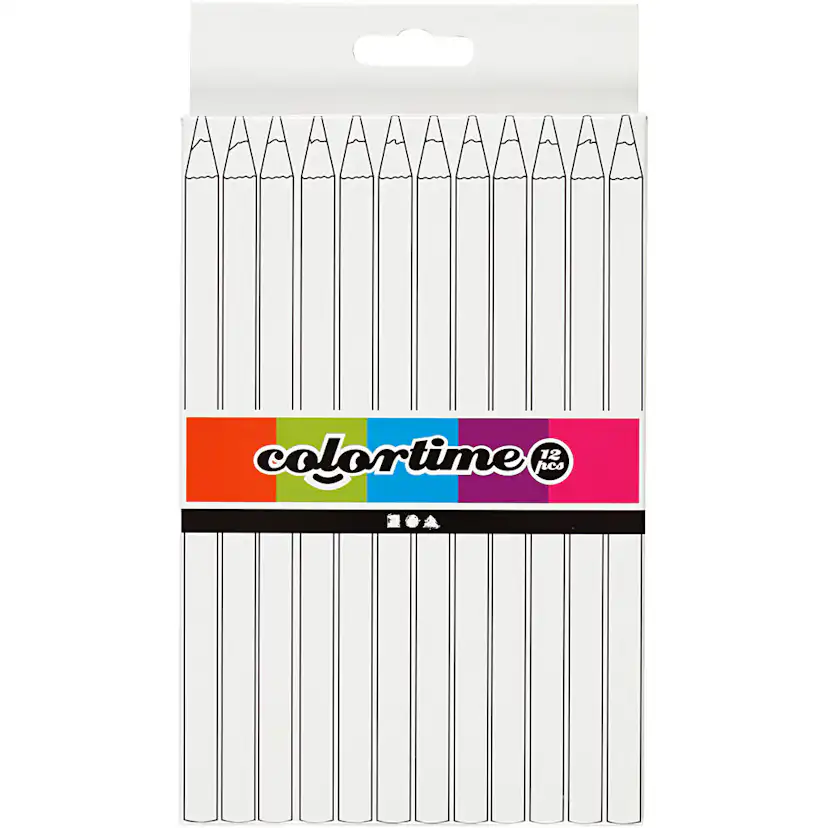 Fargeblyanter Creativ Company Colortime Jumbo 12 stk/1 Pk