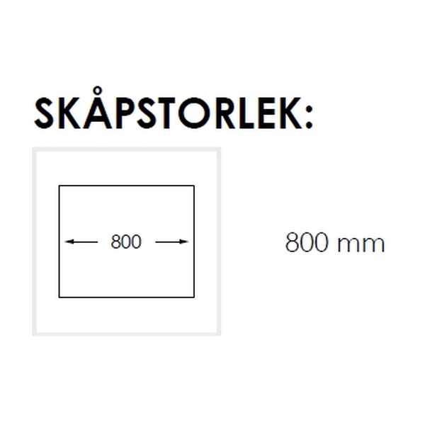 Oppvaskbenk Nordic Tech Nordic Opal 14 Vendbar
