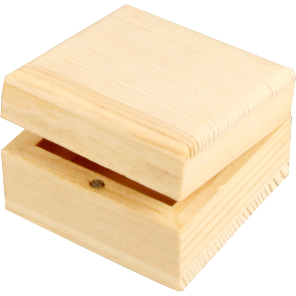 Smykkeskrin Creativ Company Str 6x6x3,5 cm