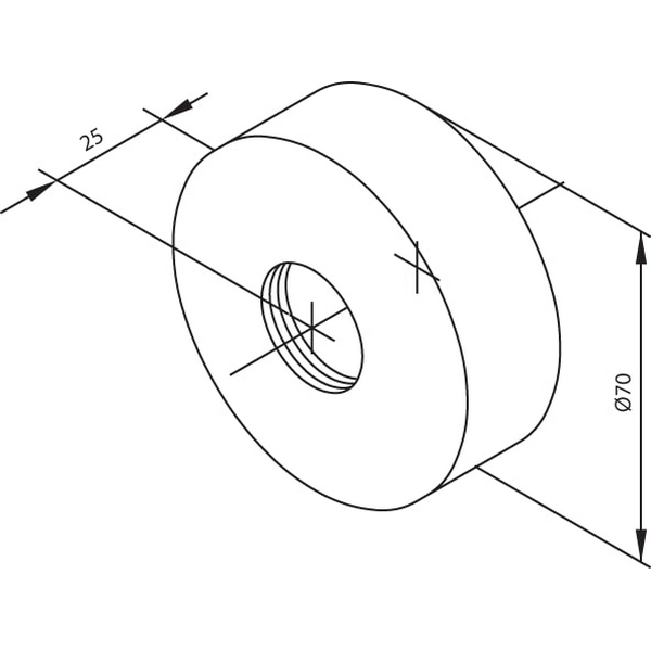 Rosetter Damixa Ø70
