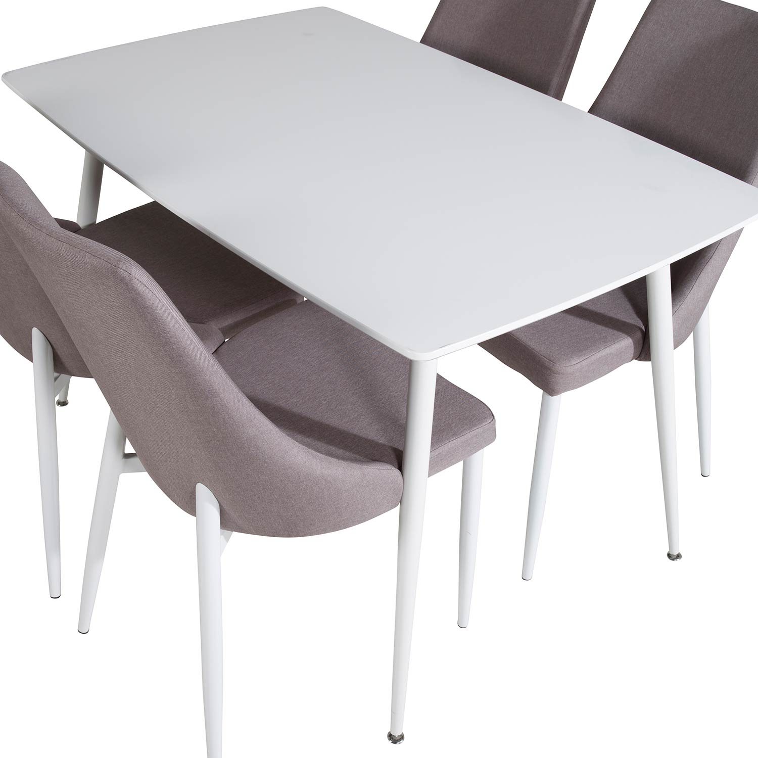 Spisegruppe Venture Home Pobbie med 4 Laura Stoler Polyester