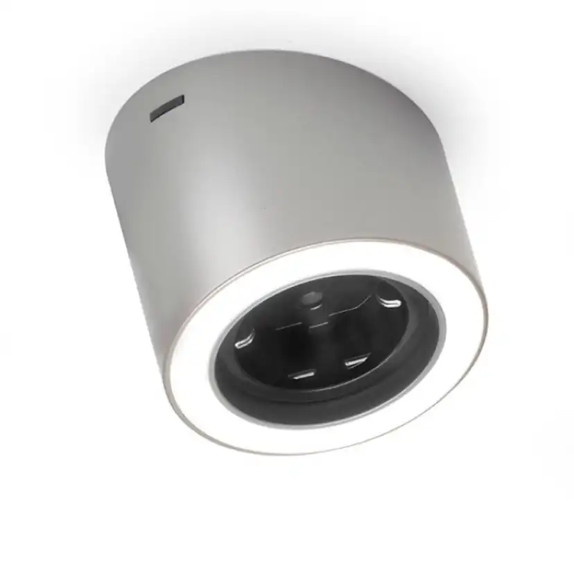 LED-spot Unika 24V/4,5W elutag 230V 2700 K rf-look Rustfri look