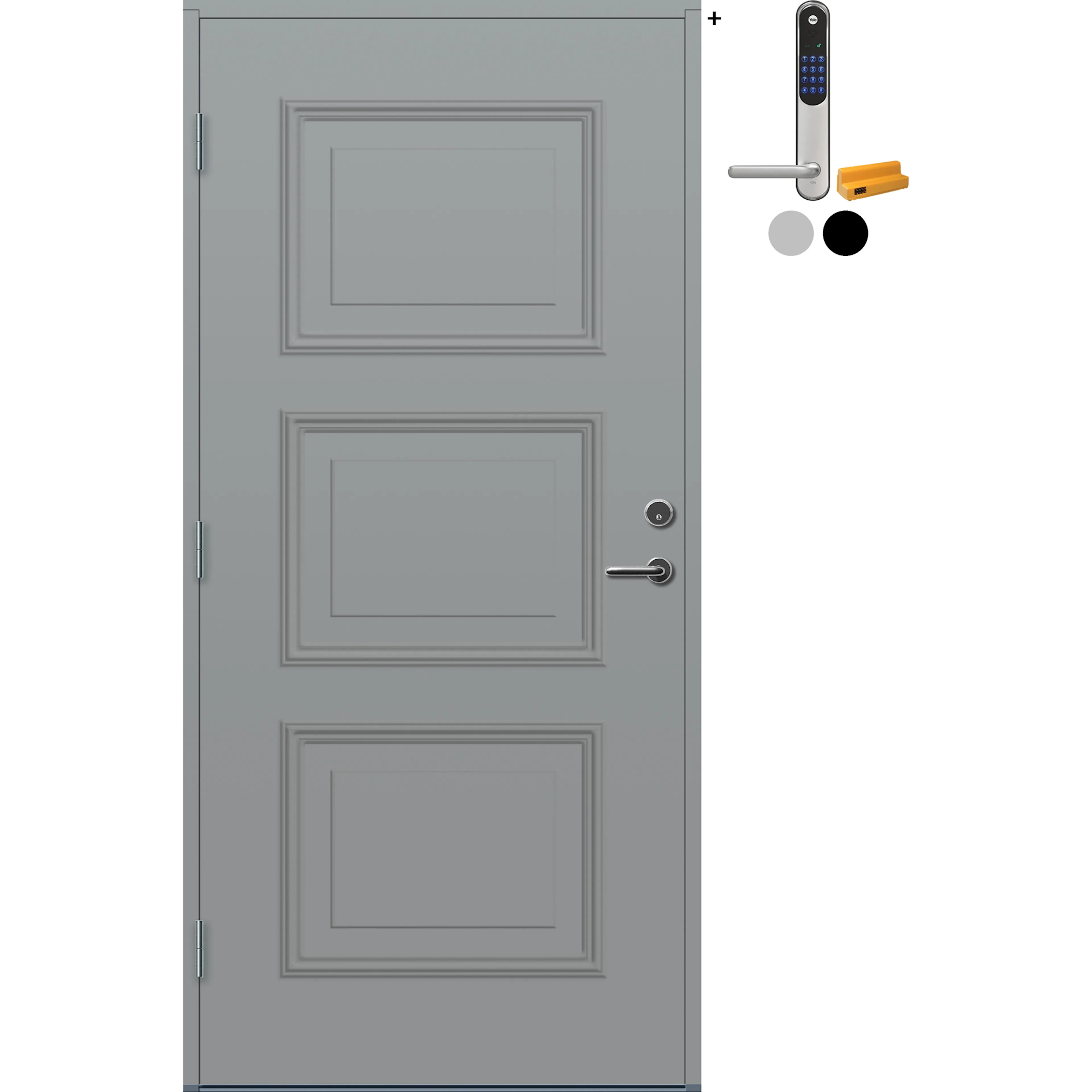 NCS S-3502-B, Lys Grå