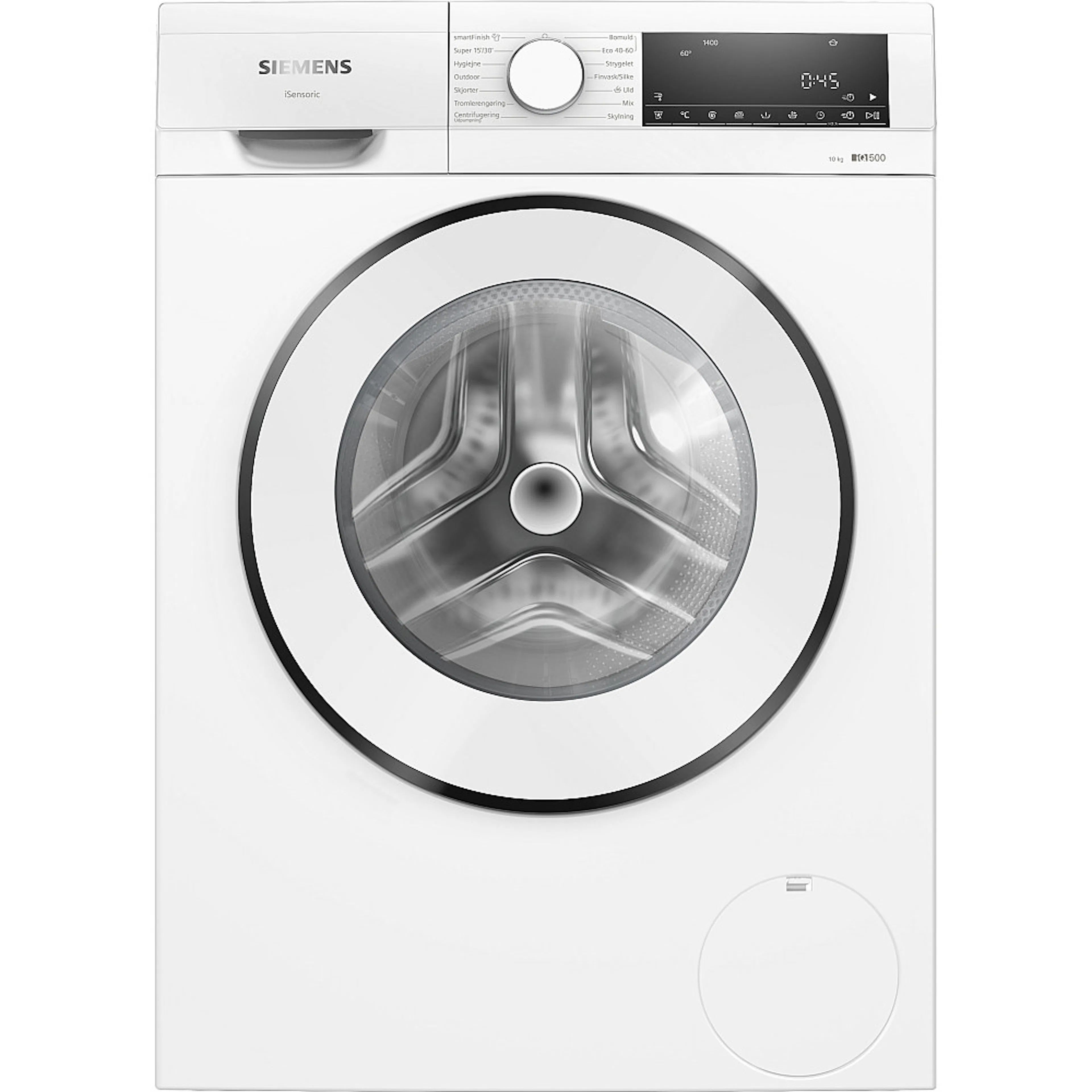 Frontmatet Vaskemaskin Siemens iQ500 WG54G2ZMDN med 10kg Kapasitet