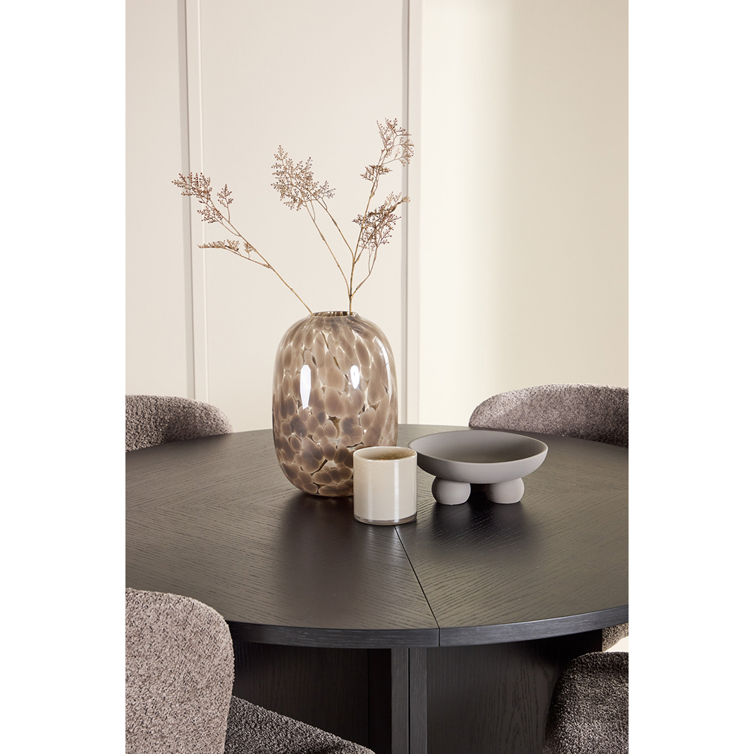 Spisegruppe Venture Home Strada Ø120 cm med 4st Astoria Spisestoler