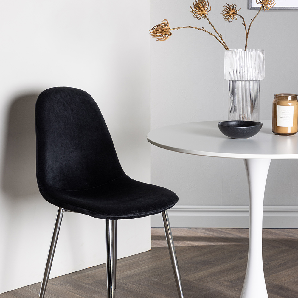 Spisegruppe Venture Home Hamden Ø80 cm med 2 stk Polar Stoler