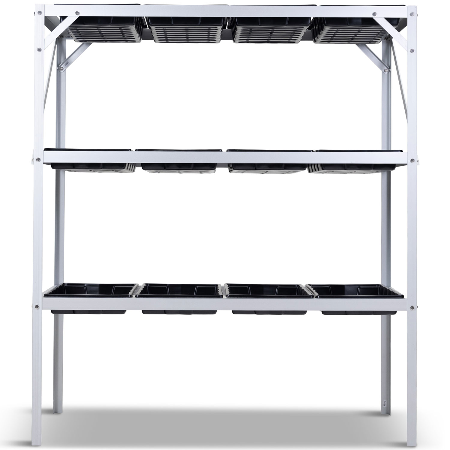 Drivhusbord Metalcraft 113cm med planleggingsskuffer