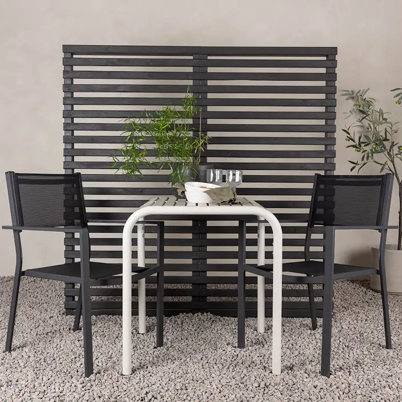 Cafégruppe Venture Home Borneo Bord med 2 Copacabana Stoler