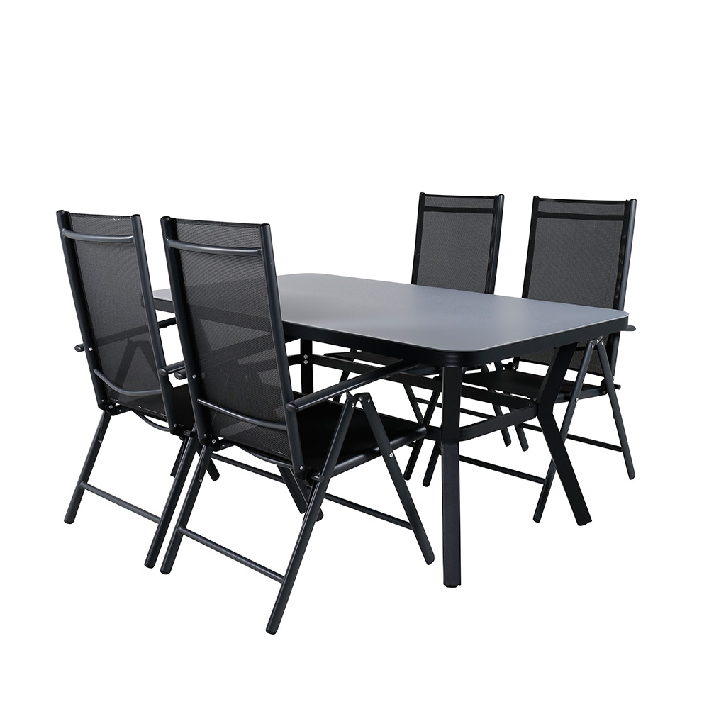 Spisegruppe Venture Home Vyn med 4 Chair Spisestoler
