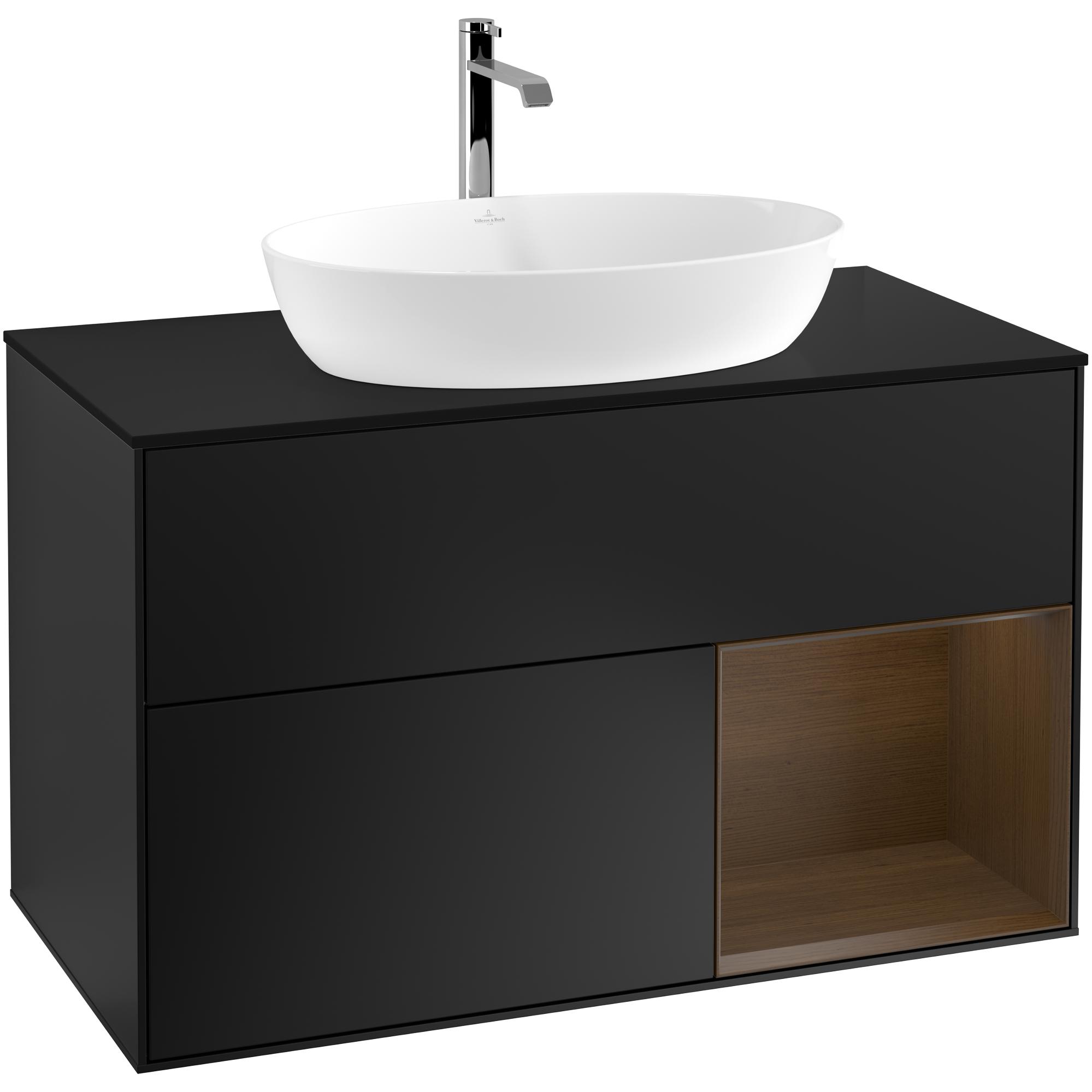 Tvättställsskåp Villeroy & Boch Finion med 2 Lådor Hylla och Bänkskiva för Fristående Tvättställ från Artis & Collaro