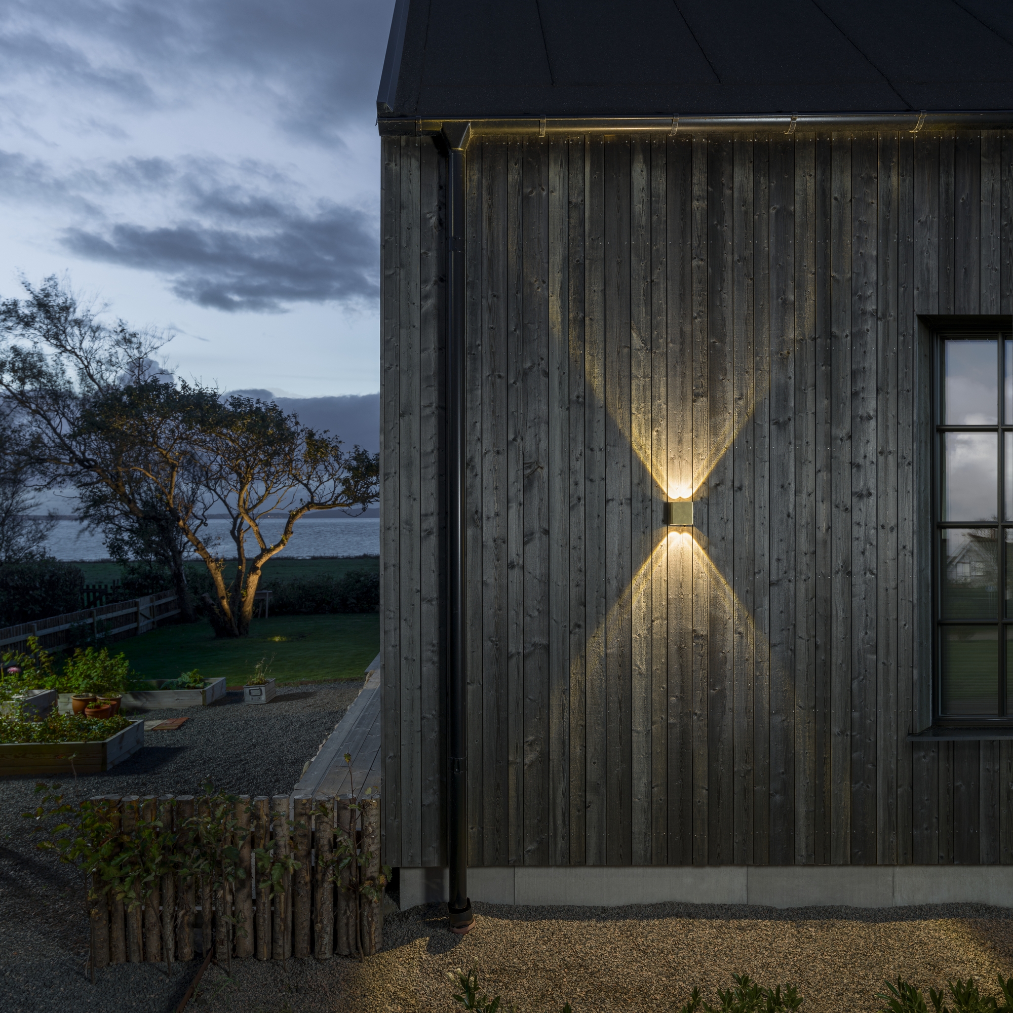 Vegglampe Gnosjö Konstsmide Cheri Messing