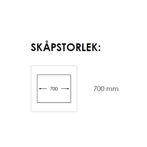 Kjøkkenvask Nordic Tech Radius 600 X