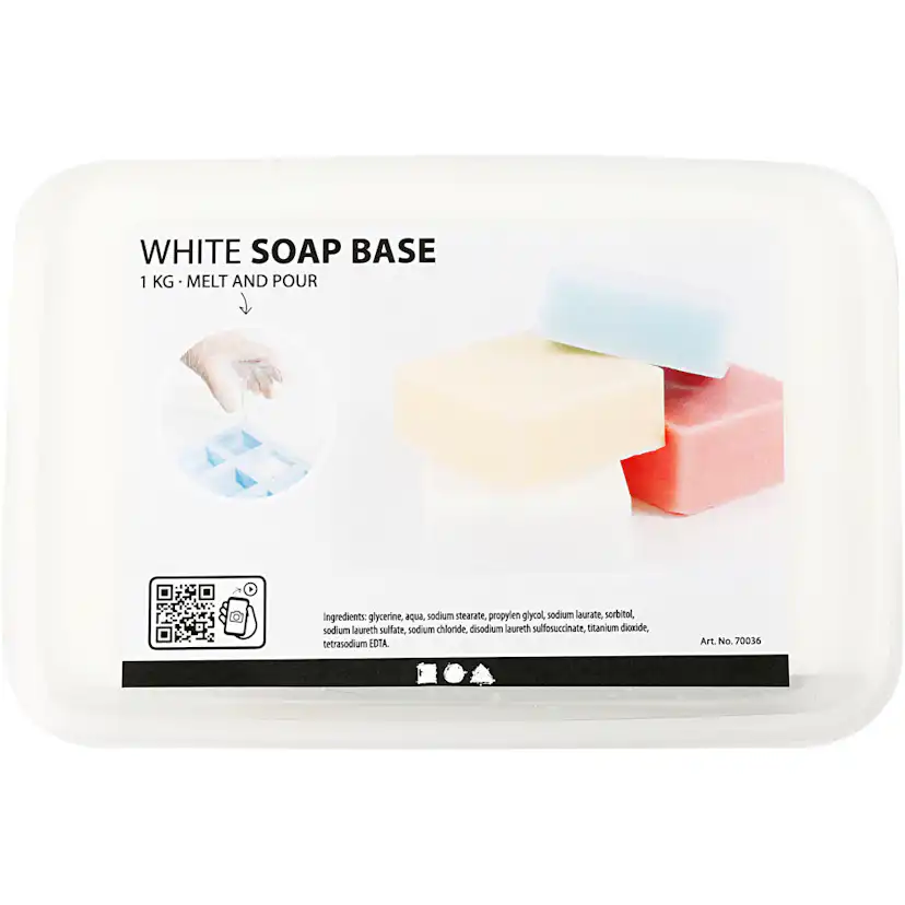 Såpemasse Creativ Company Hvit 1 kg
