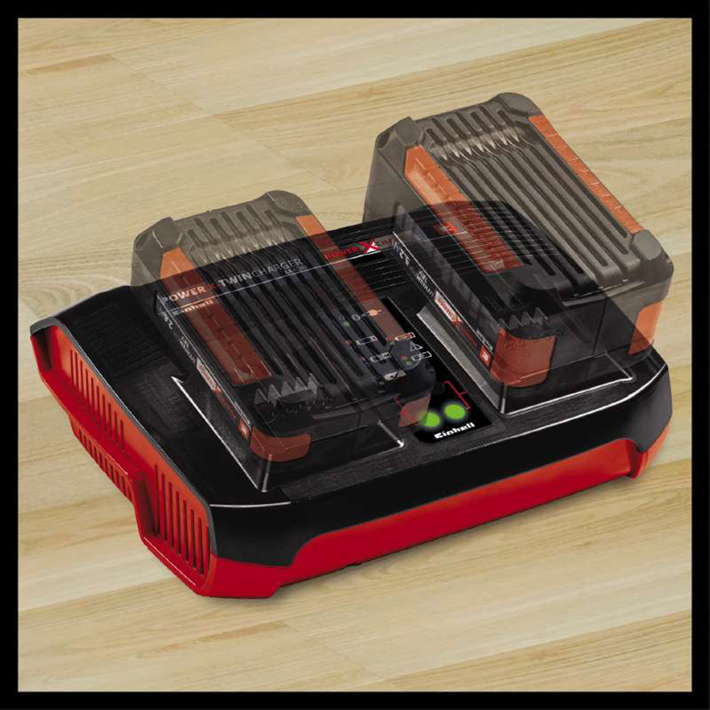 Batteri Einhell 18 V 2x3 Ah & Lader Twincharger